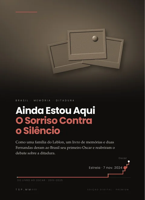 Capa do e-book Ainda Estou Aqui: O Sorriso Contra o Silêncio