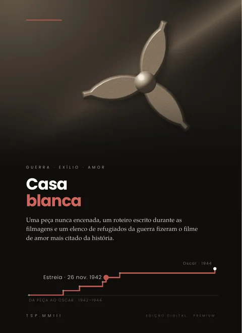 Capa do e-book Casablanca: Um Clássico por Acidente
