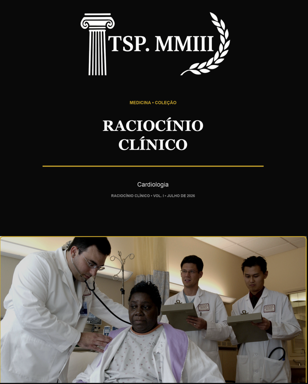 Capa do e-book Coleção Raciocínio Clínico: Vol. I — Cardiologia