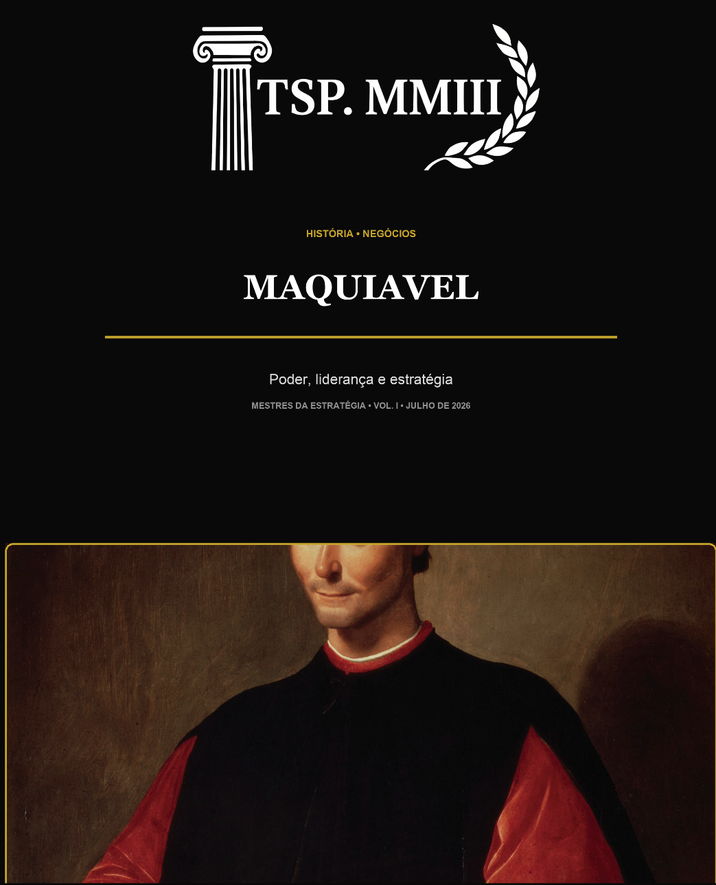 Capa do e-book Coleção Mestres da Estratégia: Vol. I — Maquiavel
