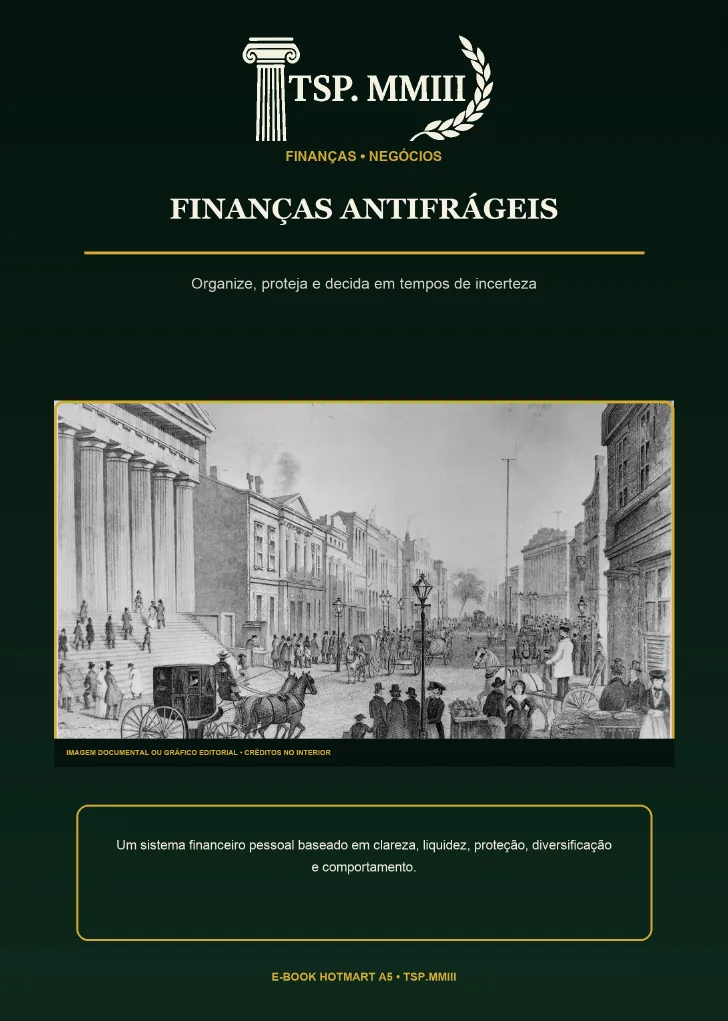 Capa do e-book Finanças Antifrágeis