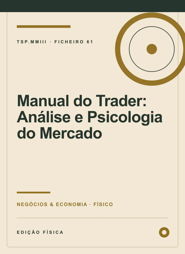 Capa editorial de Manual do Trader: Análise e Psicologia do Mercado