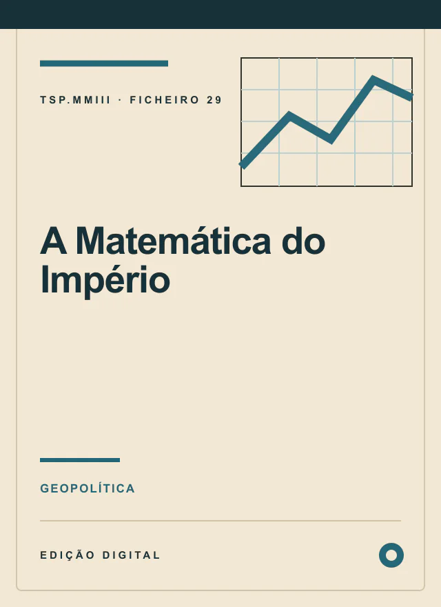 Capa editorial de A Matemática do Império