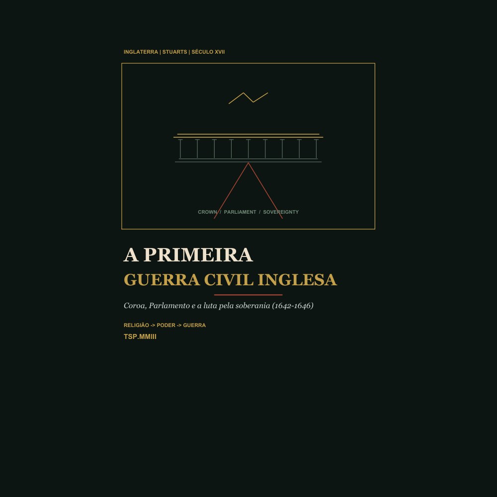 Capa do e-book A Primeira Guerra Civil Inglesa