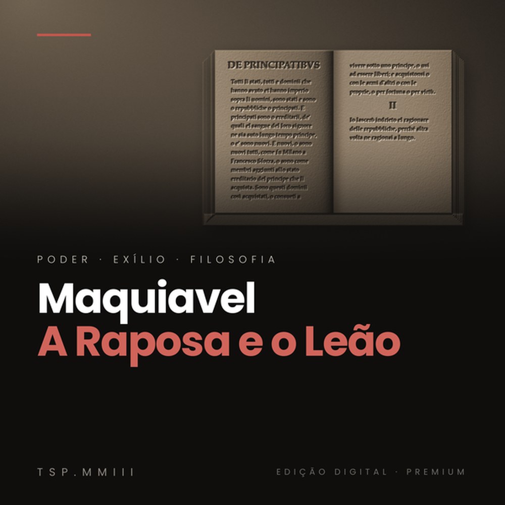 Capa do e-book Maquiavel: A Raposa e o Leão