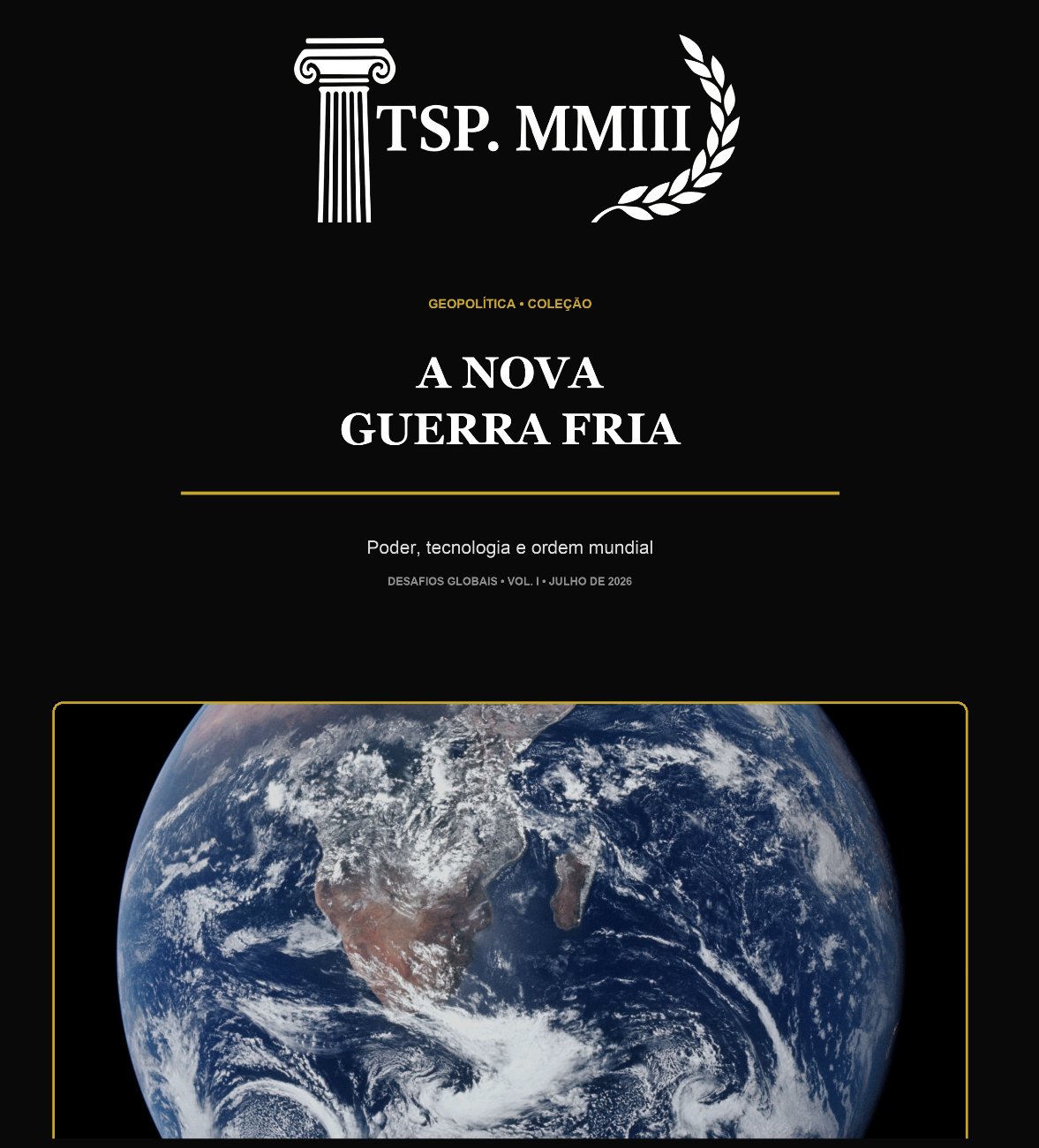 Capa do e-book A nova Guerra Fria
