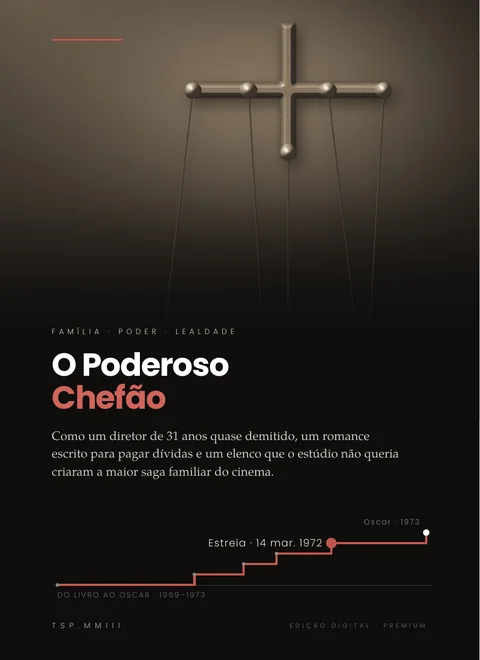Capa do e-book O Poderoso Chefão: A Oferta Irrecusável