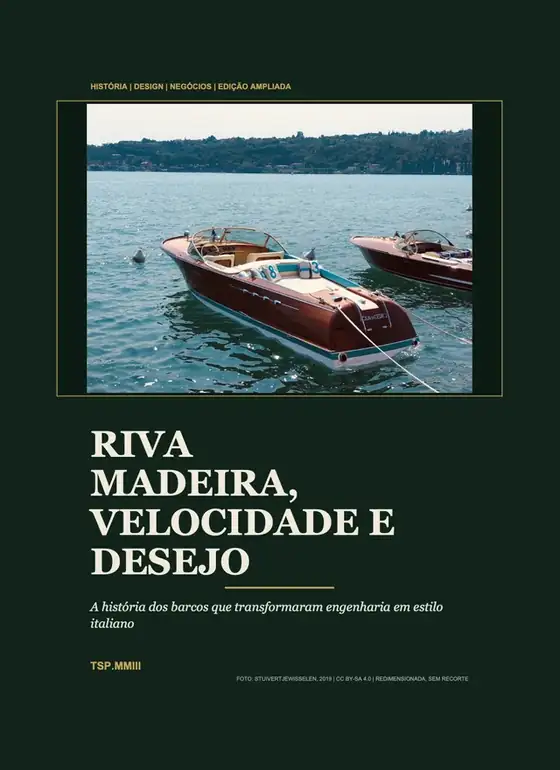 Capa do e-book Riva: Madeira, Velocidade e Desejo