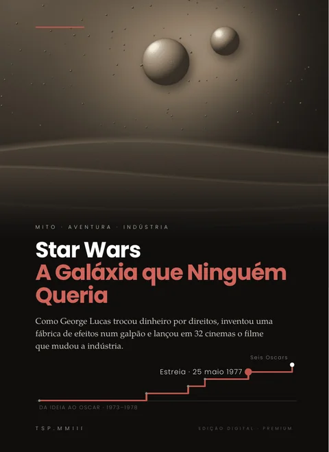 Capa do e-book Star Wars: A Galáxia que Ninguém Queria