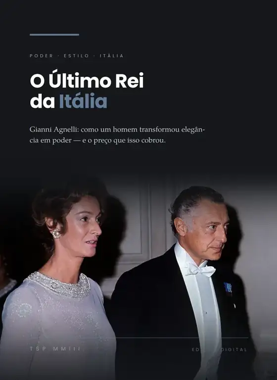 Capa do e-book O Último Rei da Itália